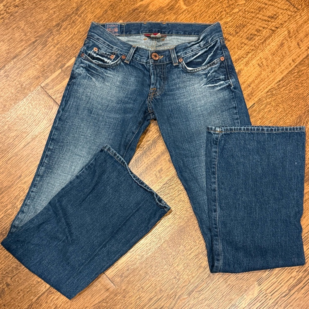 Lucky Brand Women's Boot Cut Jeans in Medium Blue Wash